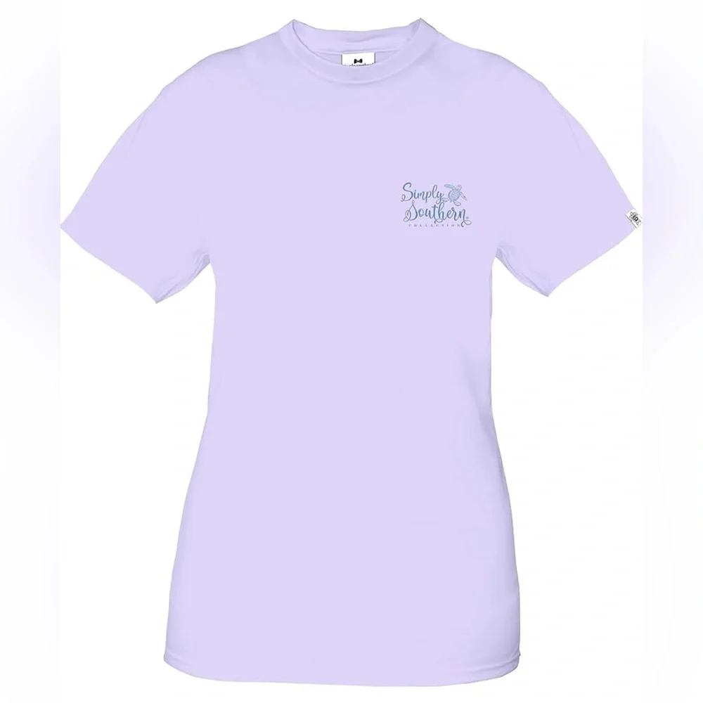 NWT Simply Southern purple lavender Shirt